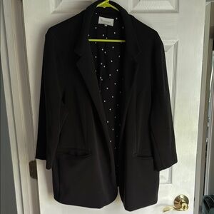 Black Women's Blazer by Skies are Blue